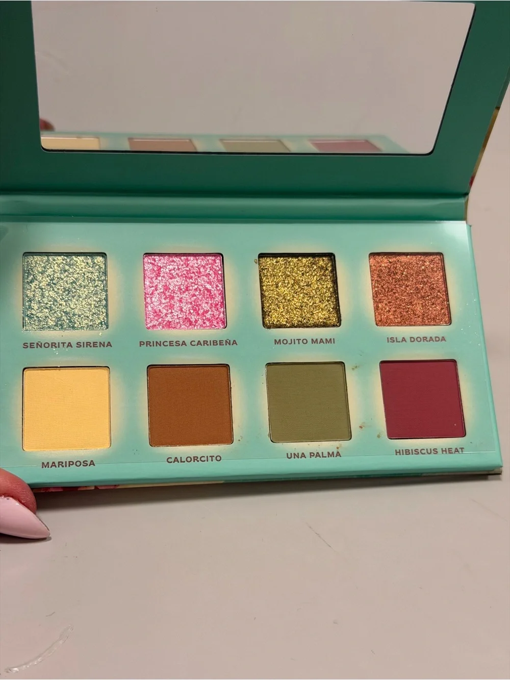 Princesa Del Caribe Pink Eyeshadow Palette